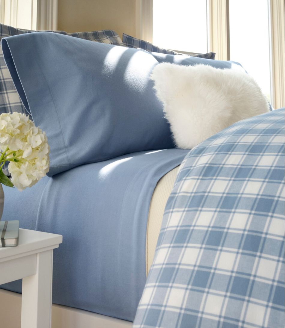 L.L.Bean Ultrasoft Comfort Flannel Sheet, Flat HOME GOODS