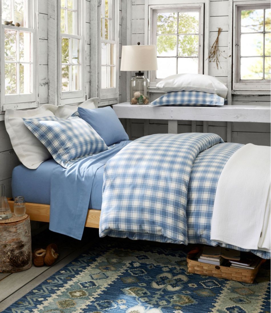 L.L.Bean Ultrasoft Comfort Flannel Sheet, Flat HOME GOODS