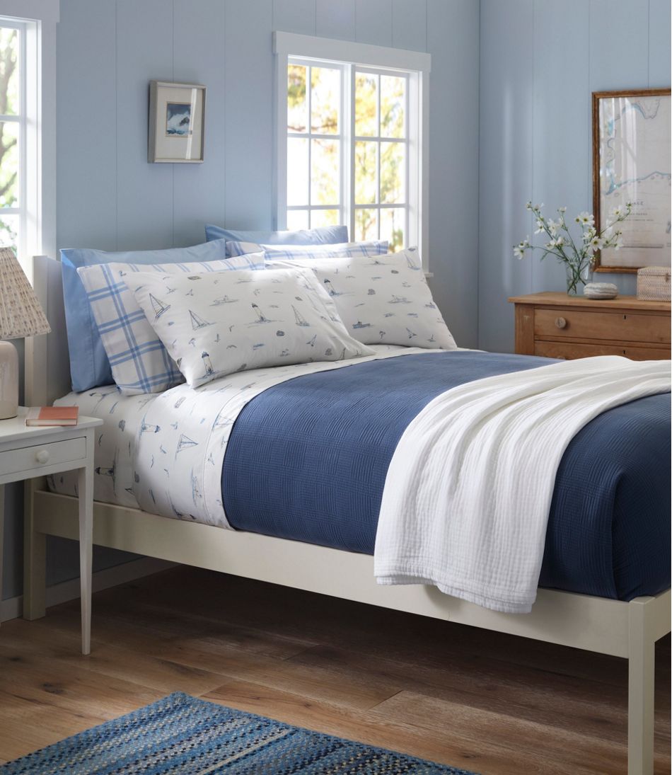 L.L.Bean Vintage Matelassé Bedspread HOME GOODS