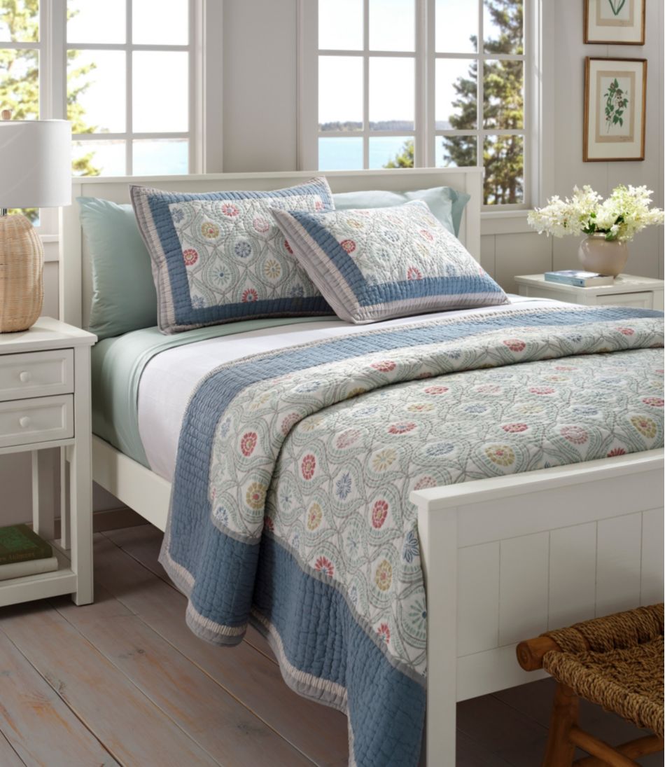 L.L.Bean Sunwashed Percale Sheet Collection HOME GOODS