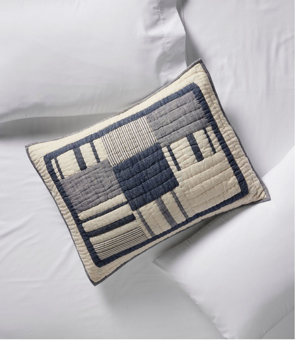 L.L.Bean Striped Patchwork Quilt Collection HOME GOODS