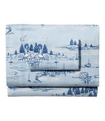L.L.Bean Coastal Landscape Flannel Sheet Collection HOME GOODS|SALE