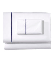 L.L.Bean Premium Egyptian Percale Sheet Collection, Satin Stitch HOME GOODS|SALE