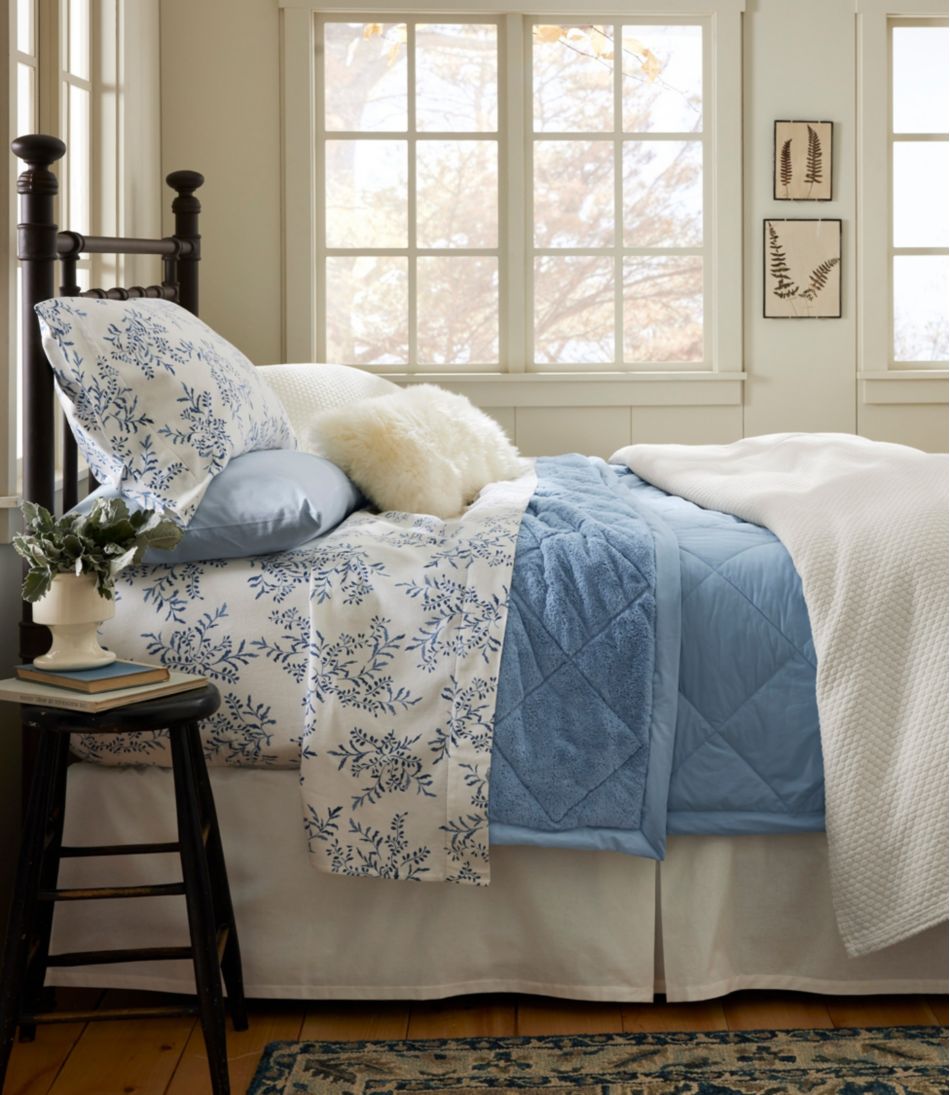 L.L.Bean Ultraplush Primaloft Blanket HOME GOODS