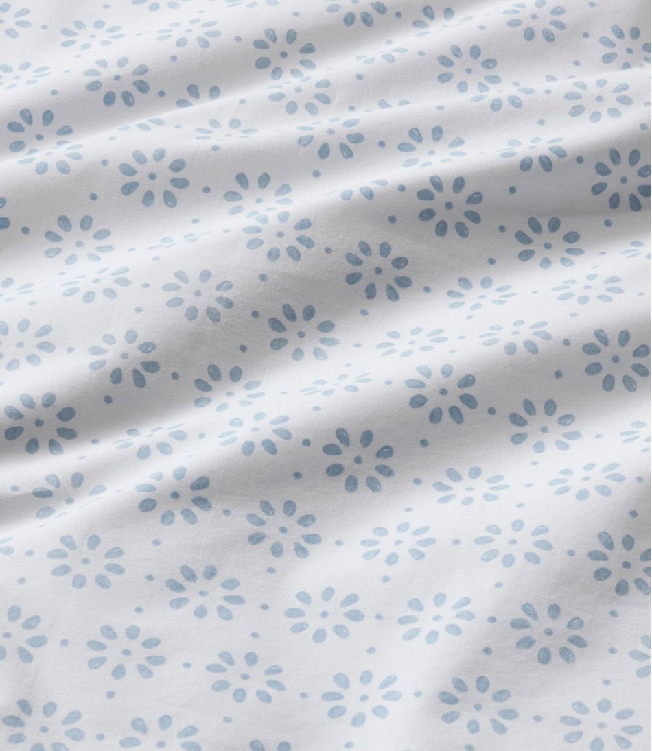 L.L.Bean Sunwashed Percale Sheet Collection, Print HOME GOODS