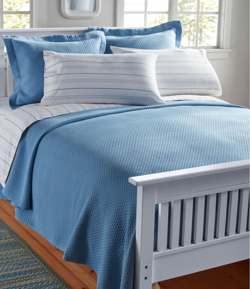 L.L.Bean Organic Honeycomb Matelassé Sham HOME GOODS