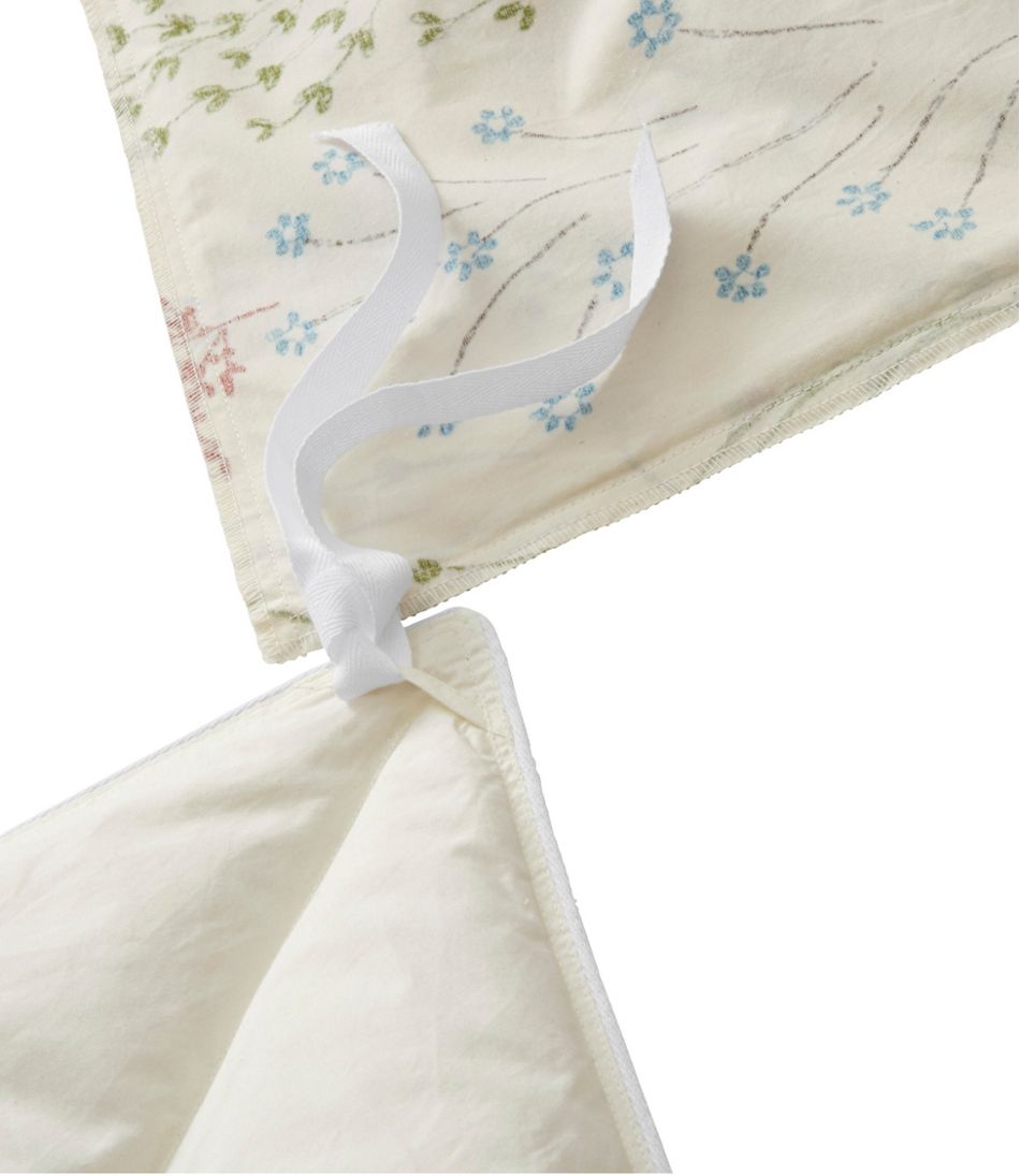L.L.Bean Botanical Floral Percale Comforter Cover Collection HOME GOODS