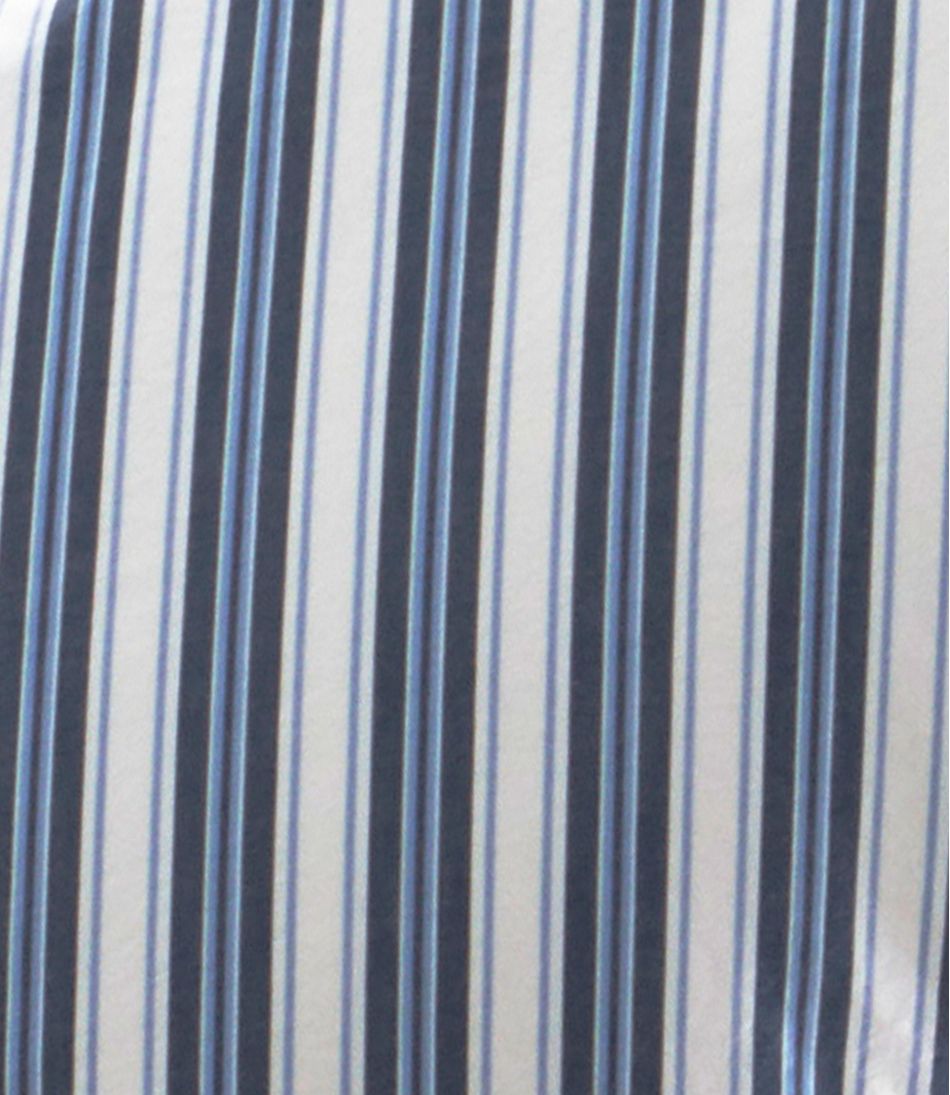 L.L.Bean Sunwashed Percale Comforter Cover, Stripe HOME GOODS