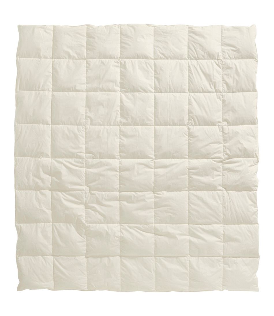 L.L.Bean Box-Stitch Goose Down Comforter, Warmer HOME GOODS