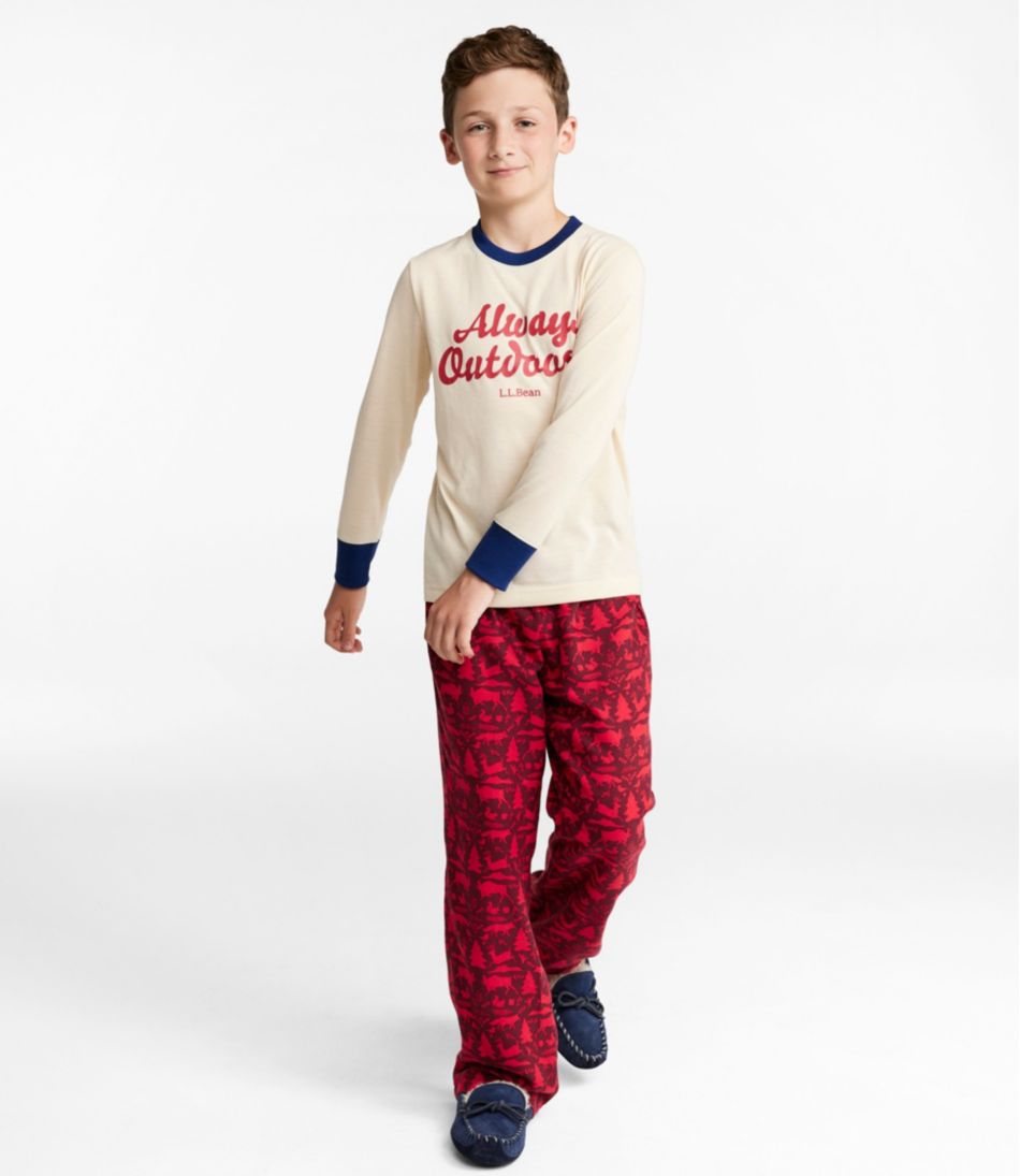 L.L.Bean Kids' Flannel Pajamas CLOTHING
