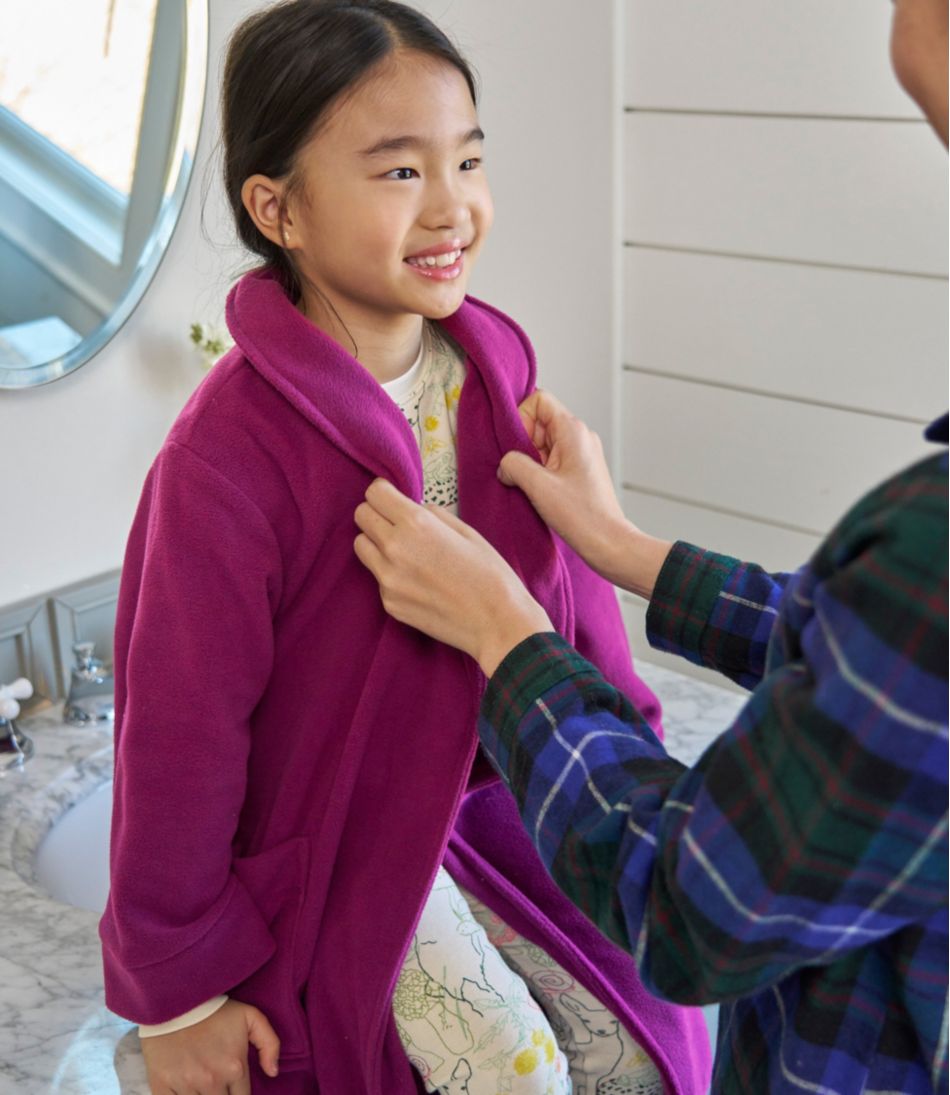 L.L.Bean Kids' Fleece Robe CLOTHING