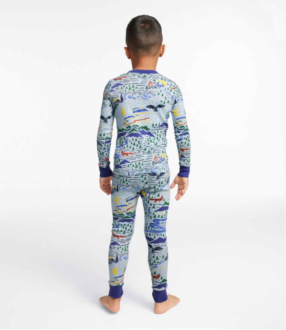 L.L.Bean Kids' Organic Cotton Fitted Pajamas CLOTHING