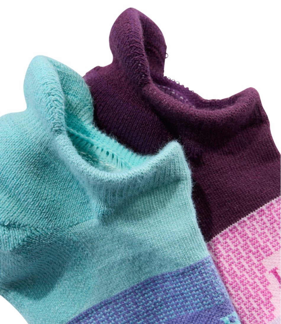 L.L.Bean Kids' Athletic Ankle Socks, 2-Pack CLOTHING|FOOTWEAR