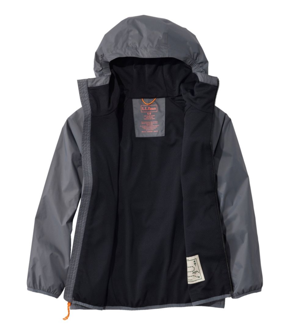 L.L.Bean Kids' Wind and Rain Jacket, Lined OUTERWEAR