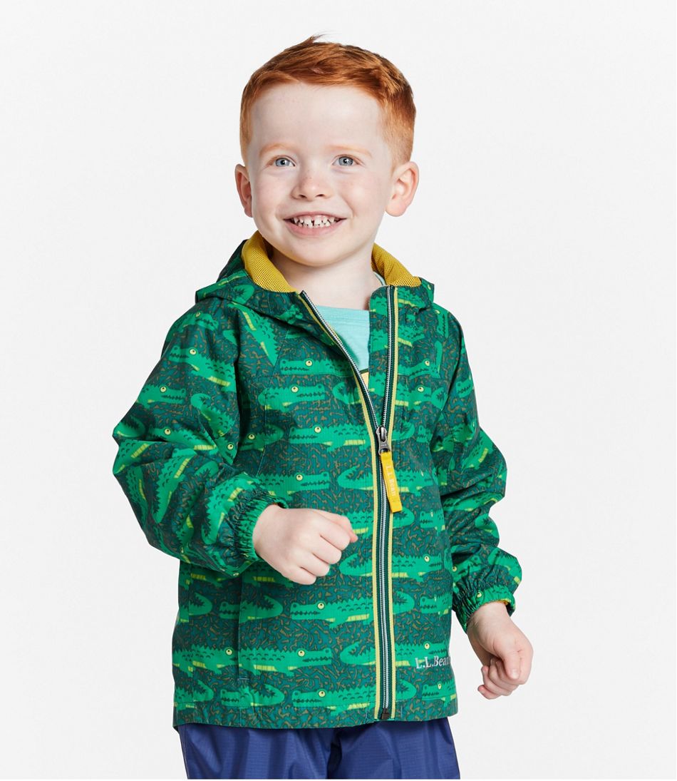 L.L.Bean Infants' and Toddlers' Discovery Rain Jacket, Print OUTERWEAR