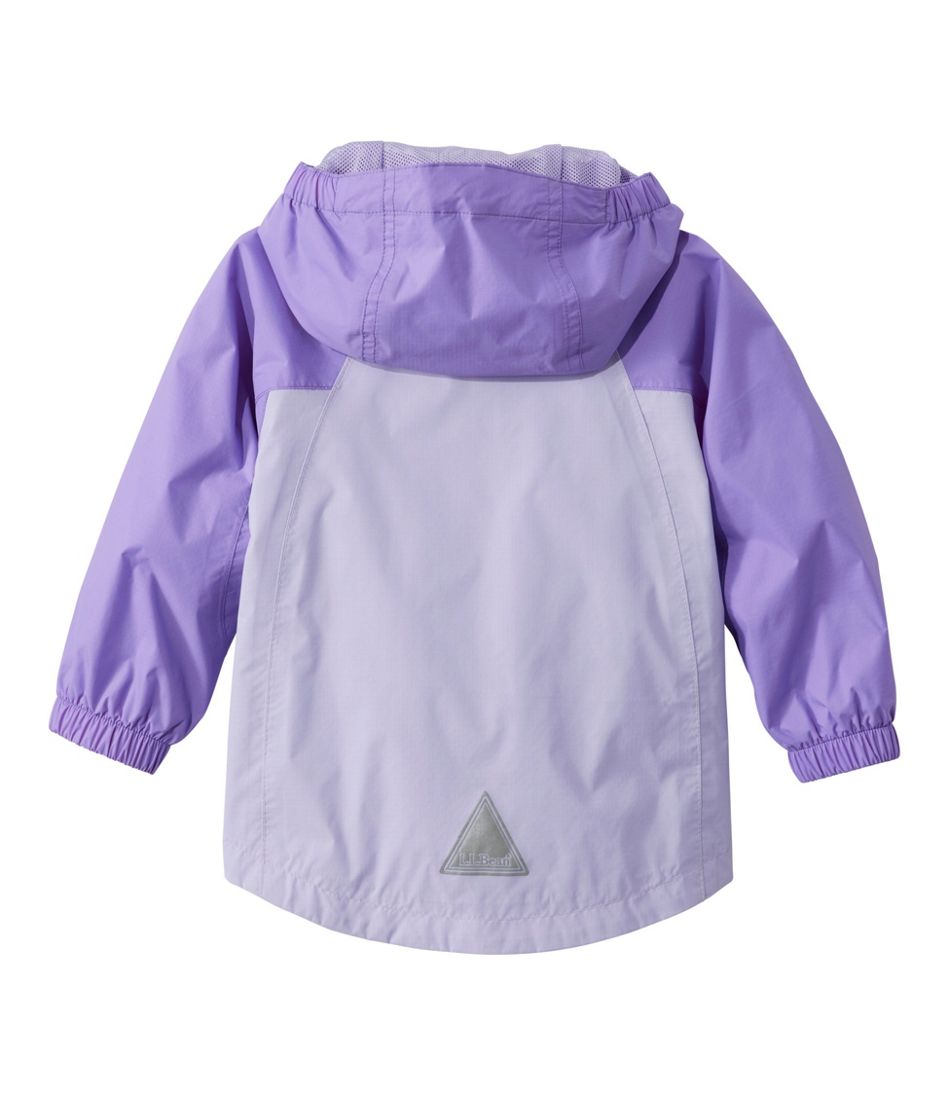 L.L.Bean Toddlers' Discovery Rain Jacket, Colorblock OUTERWEAR