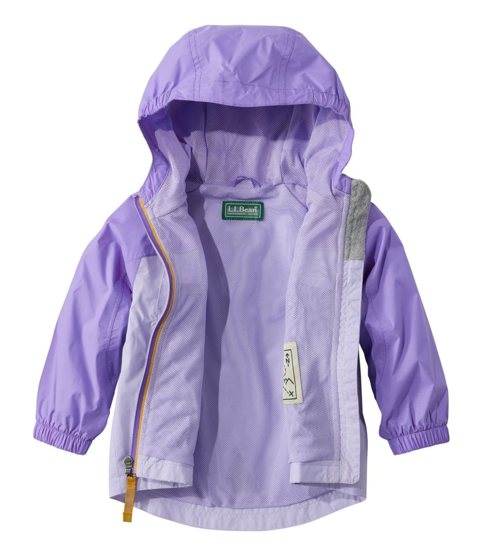L.L.Bean Toddlers' Discovery Rain Jacket, Colorblock OUTERWEAR