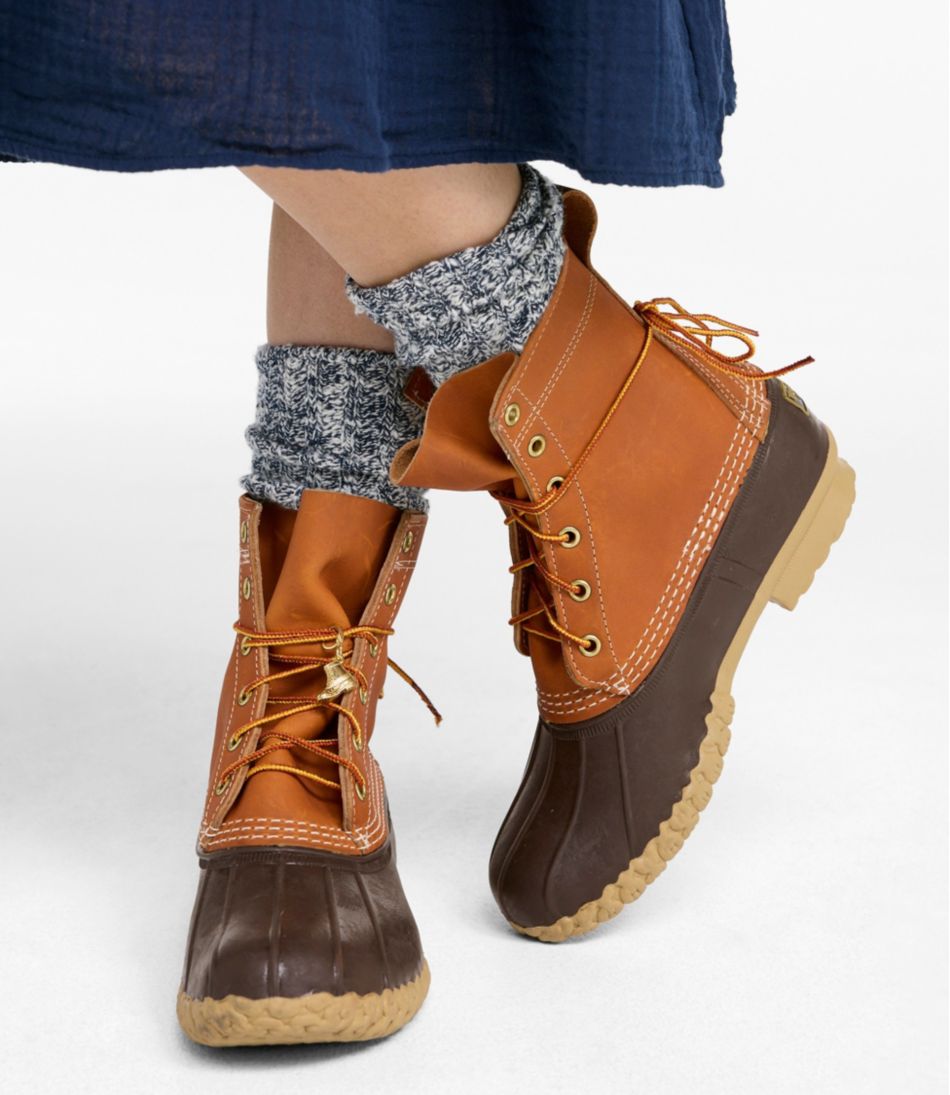 L.L.Bean Women's Bean Boots, 8" FOOTWEAR
