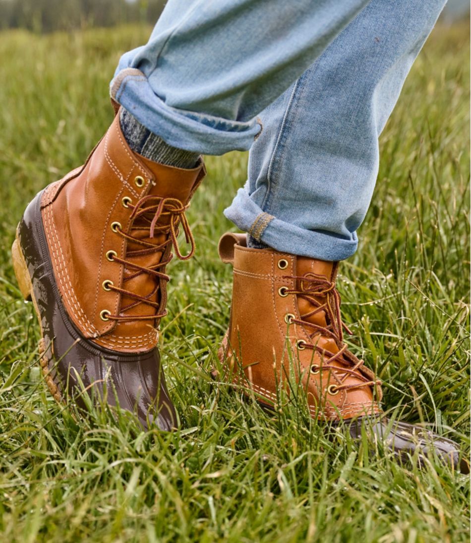 L.L.Bean Women's Bean Boots, 8" FOOTWEAR