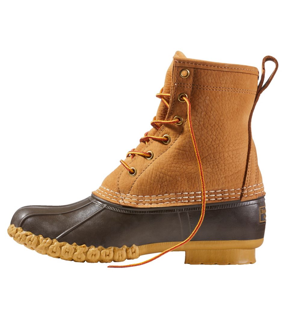 L.L.Bean Women's Bean Boots, 8" Fleece-Lined Insulated FOOTWEAR