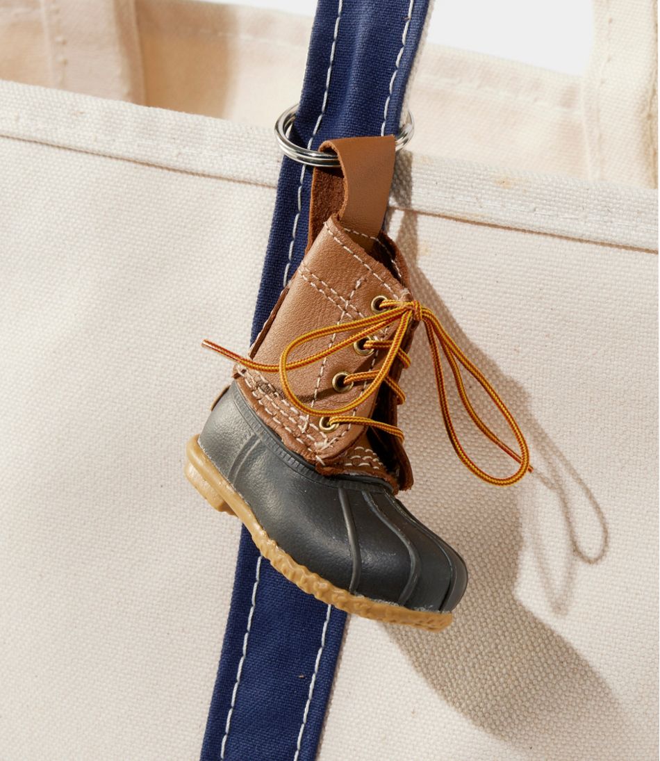 L.L.Bean Bean Boot Key Chain, Tan/Brown BAG & TRAVEL