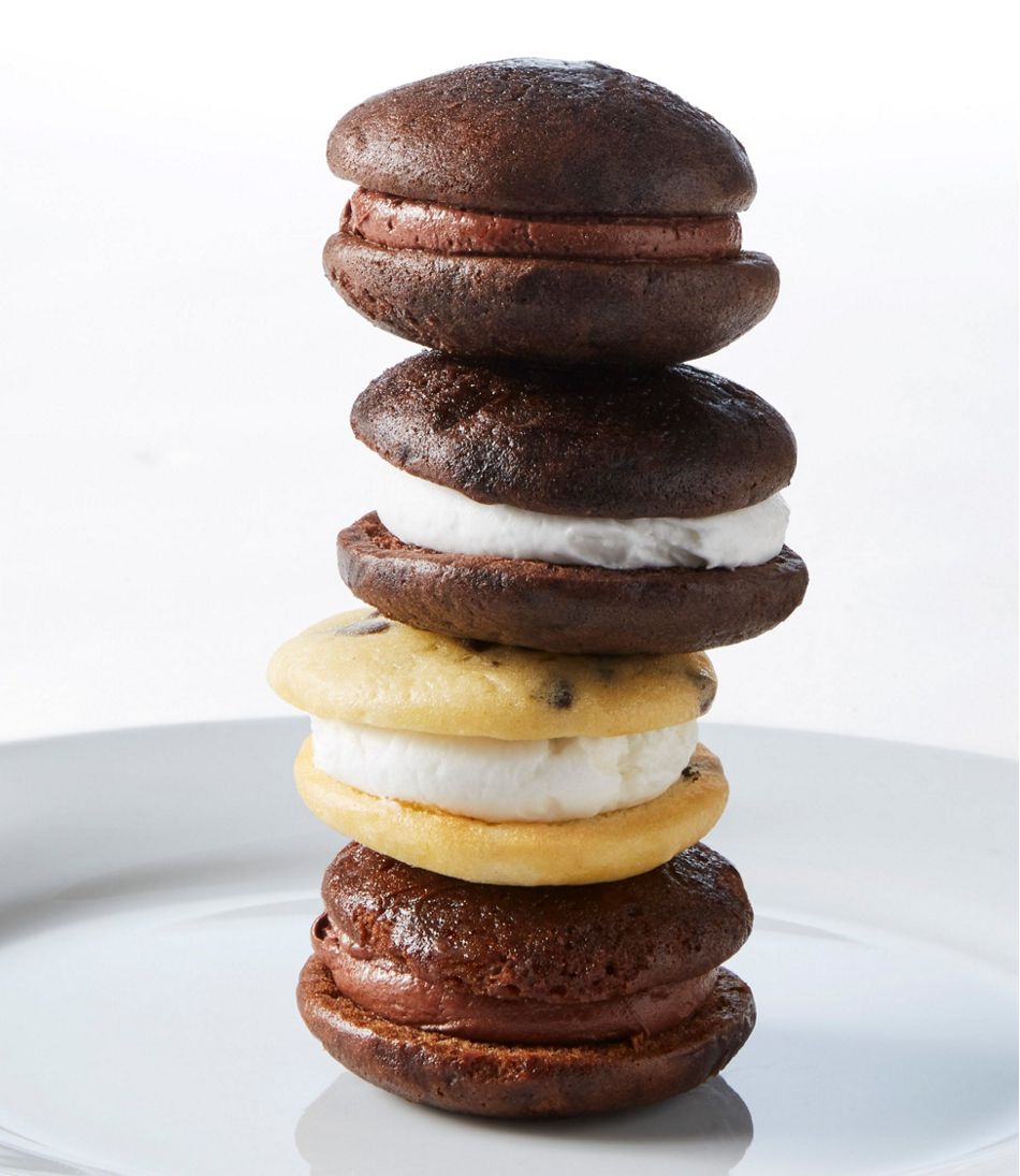 L.L.Bean Chocolate Lover's Mini Whoopie Pies, Set of 20 HOME GOODS