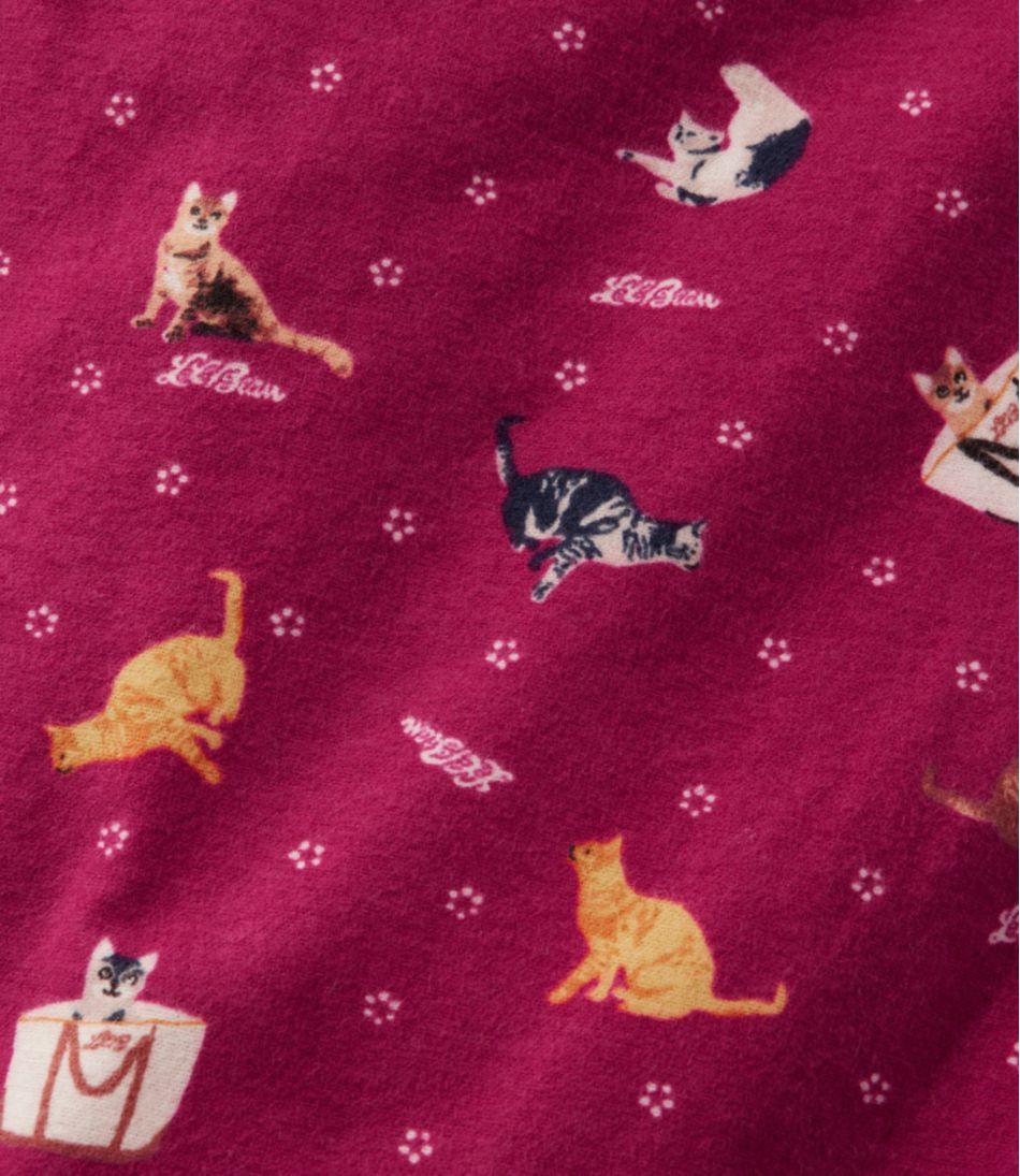 L.L.Bean Women's Cozy PJ Set, Print CLOTHING|SALE
