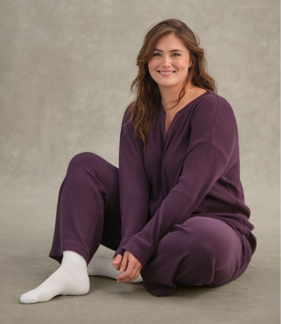 L.L.Bean Women's Soft Waffle Sleep Set CLOTHING|SALE