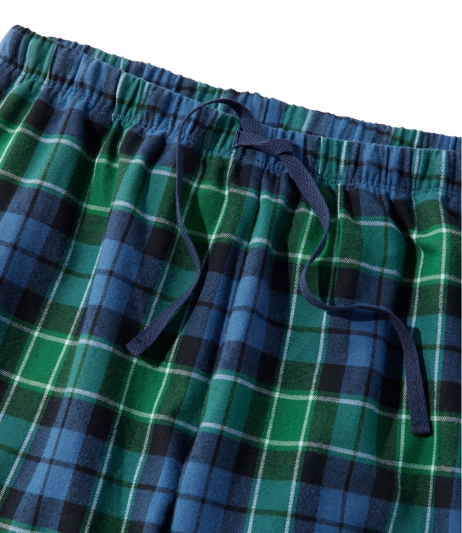 L.L.Bean Women's Flannel Sleep Pants, Plaid CLOTHING