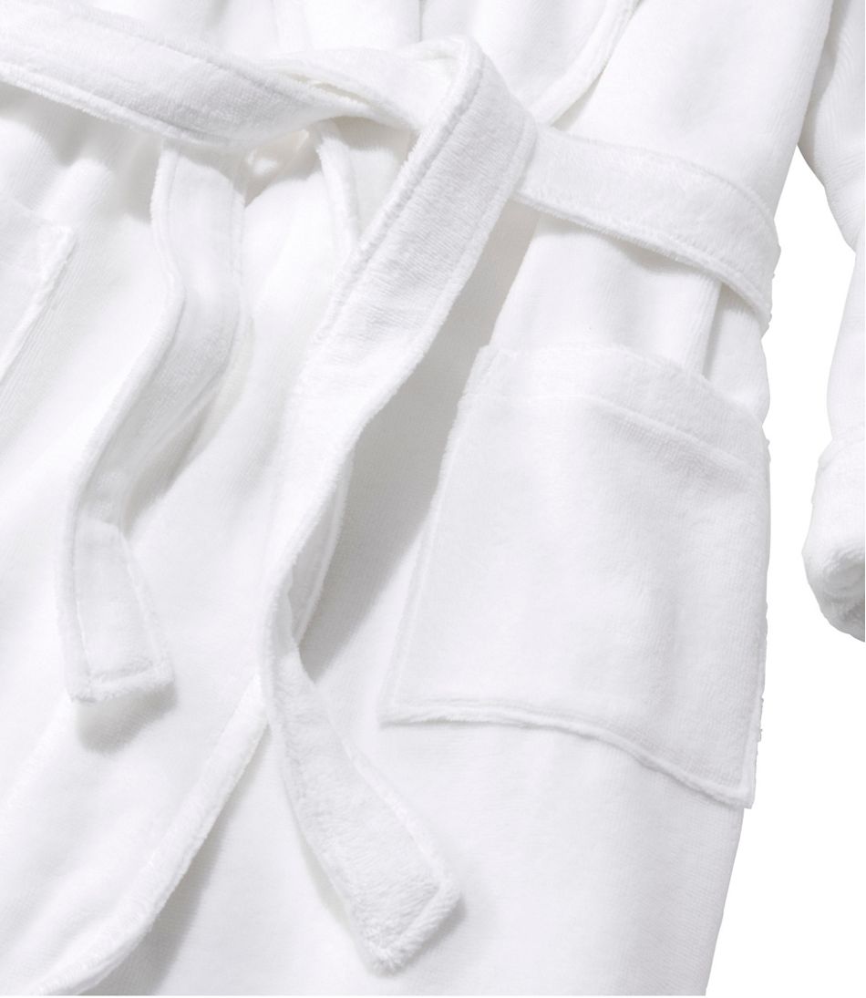 L.L.Bean Women's Soft Plush Terry Robe CLOTHING