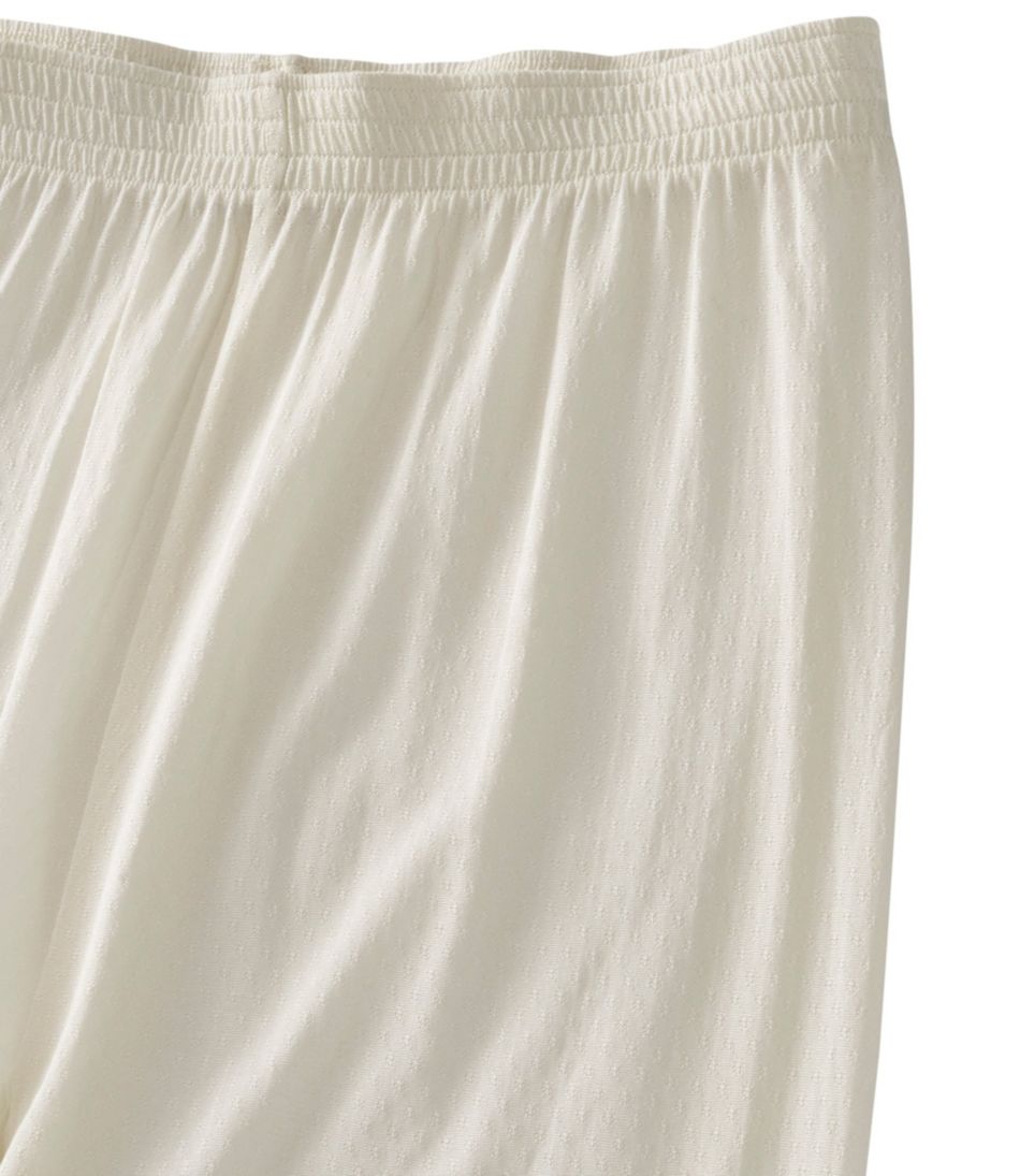 L.L.Bean Women's Silk Pointelle, Pants CLOTHING