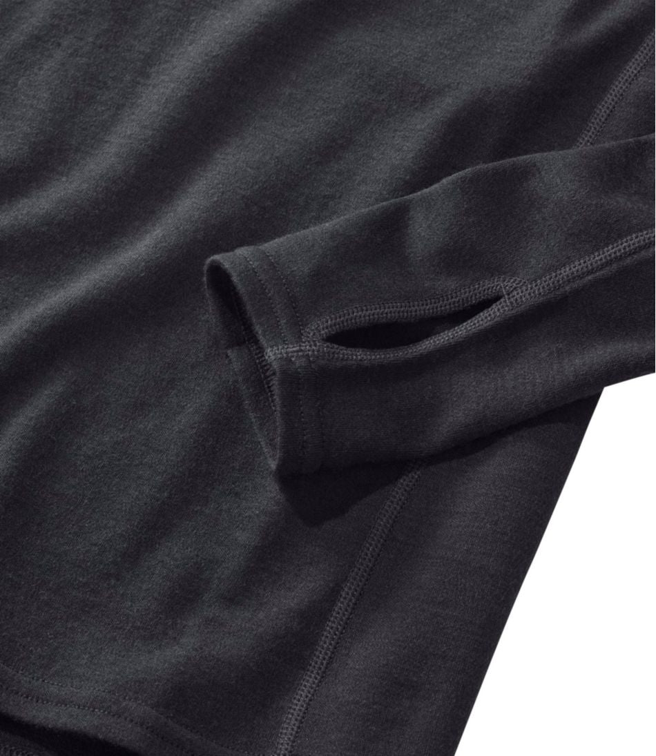 L.L.Bean Women's Cresta Midweight 250 Crew Top CLOTHING
