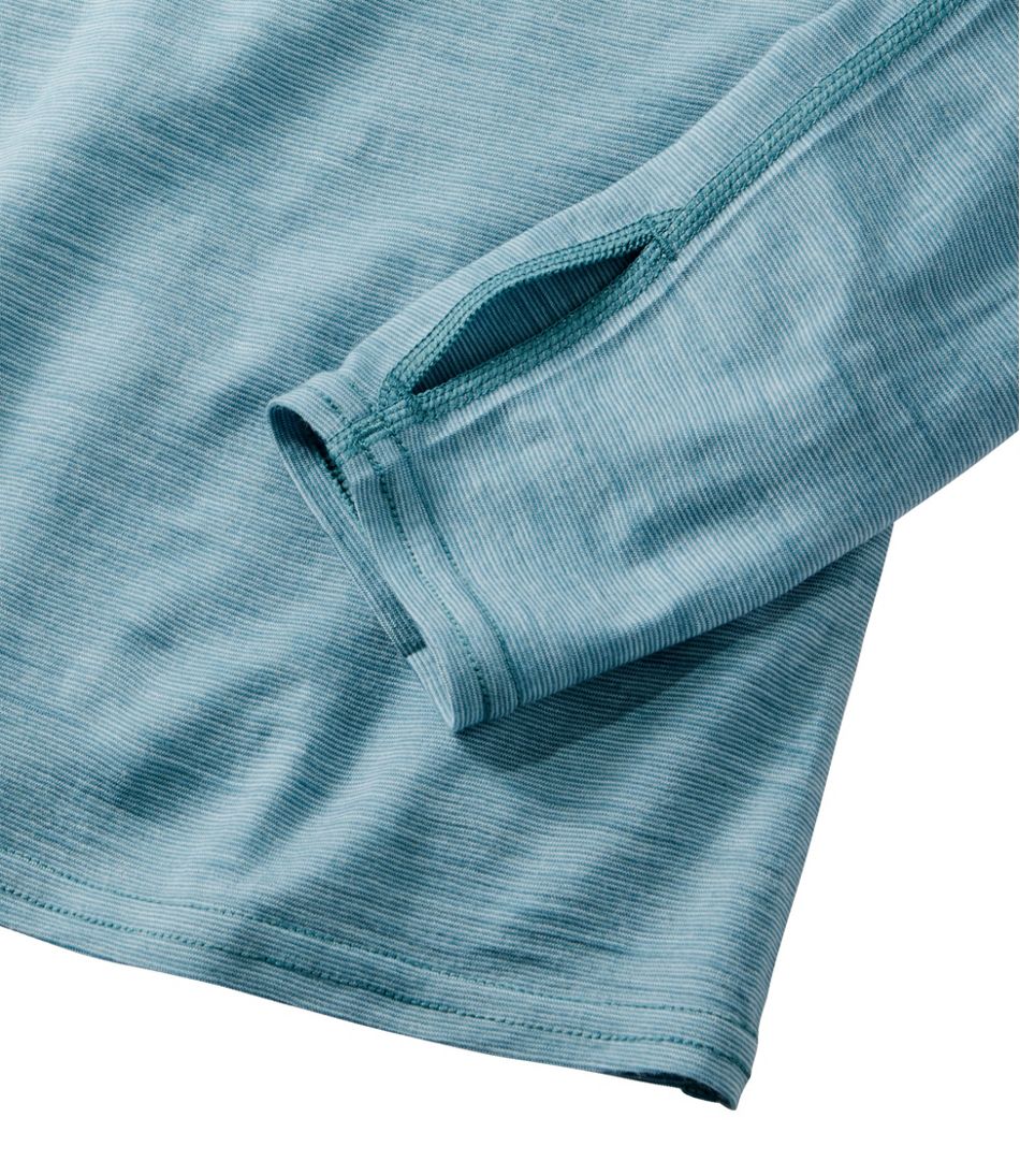 L.L.Bean Women's Cresta Ultralight 150 Hoodie, Stripe CLOTHING