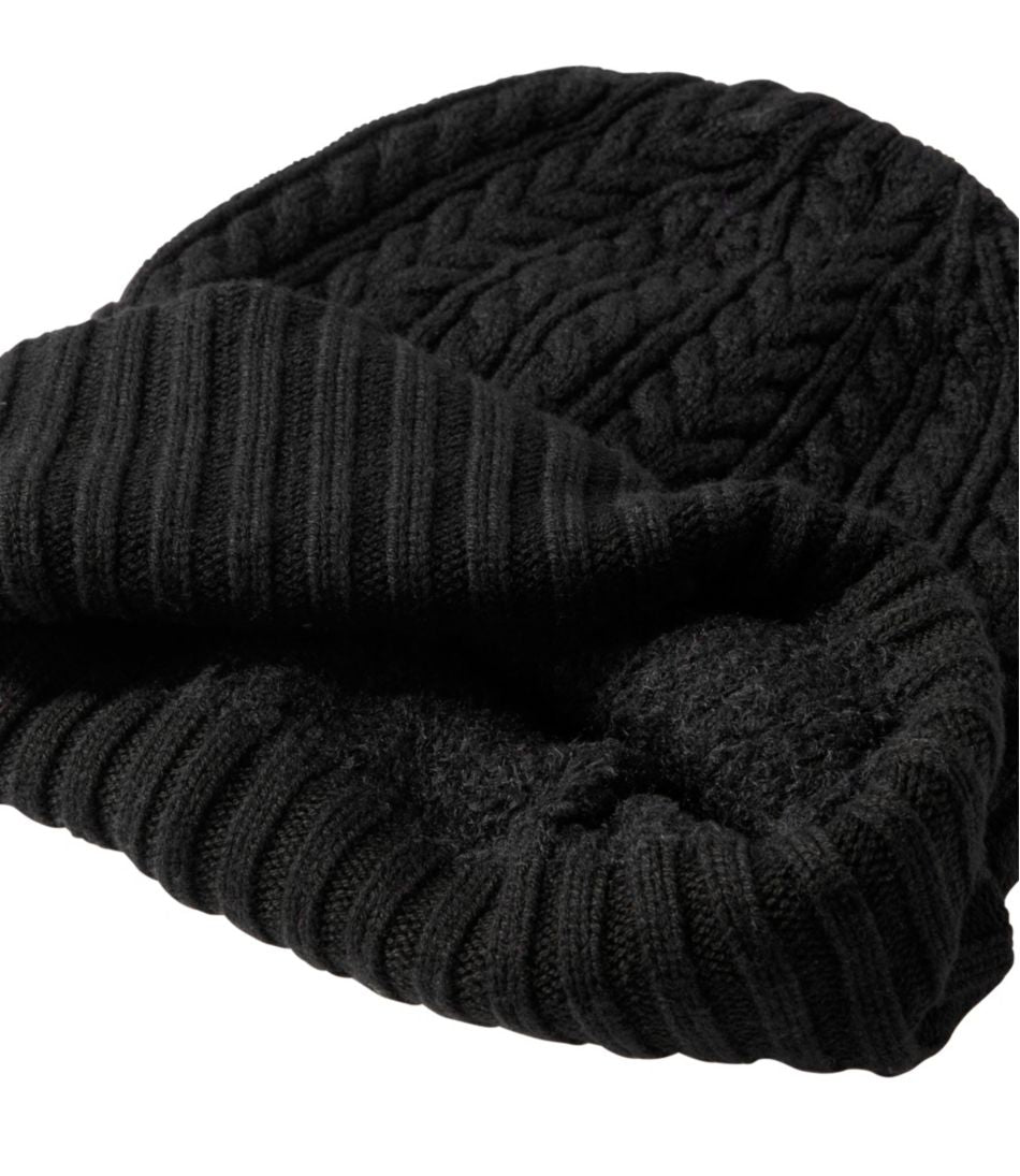 L.L.Bean Women's Heritage Cable Hat CLOTHING|OUTERWEAR|SALE