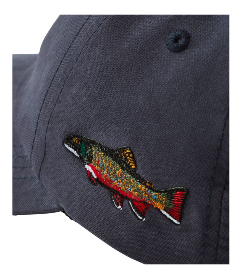 L.L.Bean Adults' MIF&W Baseball Cap, Brook Trout CLOTHING|OUTERWEAR|OUTDOOR EQUIPMENT