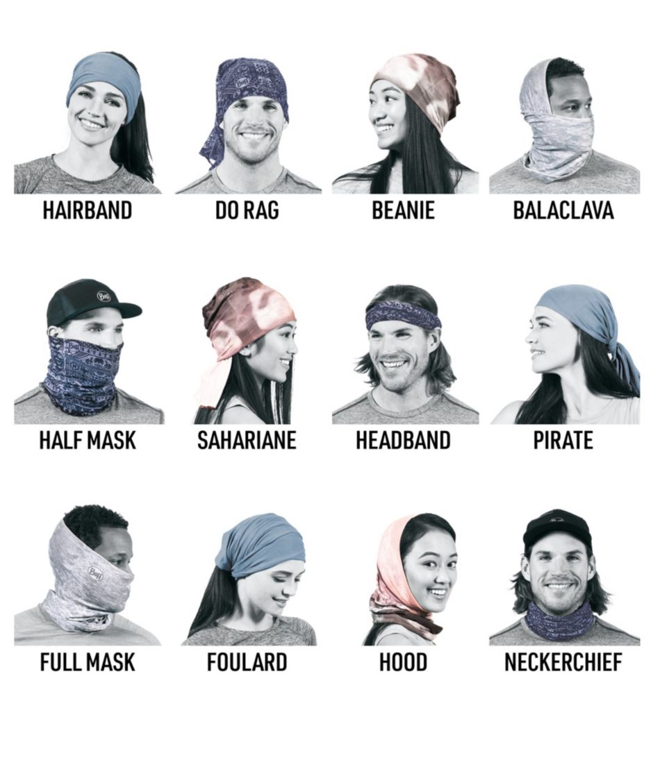 L.L.Bean Adults' Buff Coolnet UV Plus Multifunctional Headwear CLOTHING|OUTERWEAR|OUTDOOR EQUIPMENT