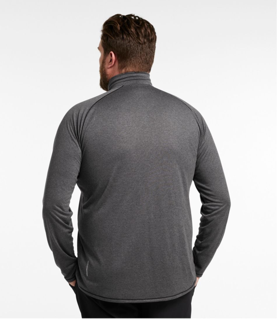 L.L.Bean Men's Bean's Access Trail Tee, Quarter-Zip CLOTHING|SALE