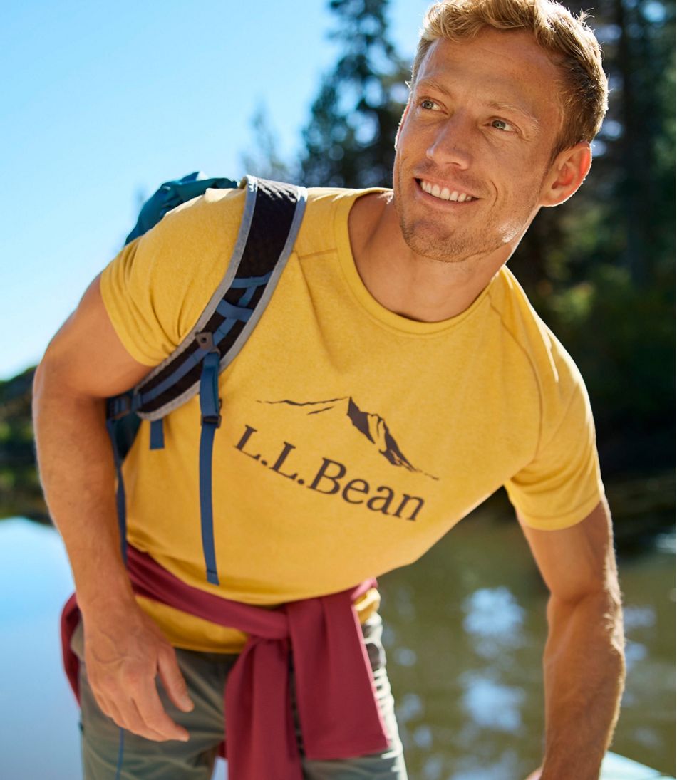 L.L.Bean Men's Bean's Access Trail Tee, Graphic CLOTHING|SALE
