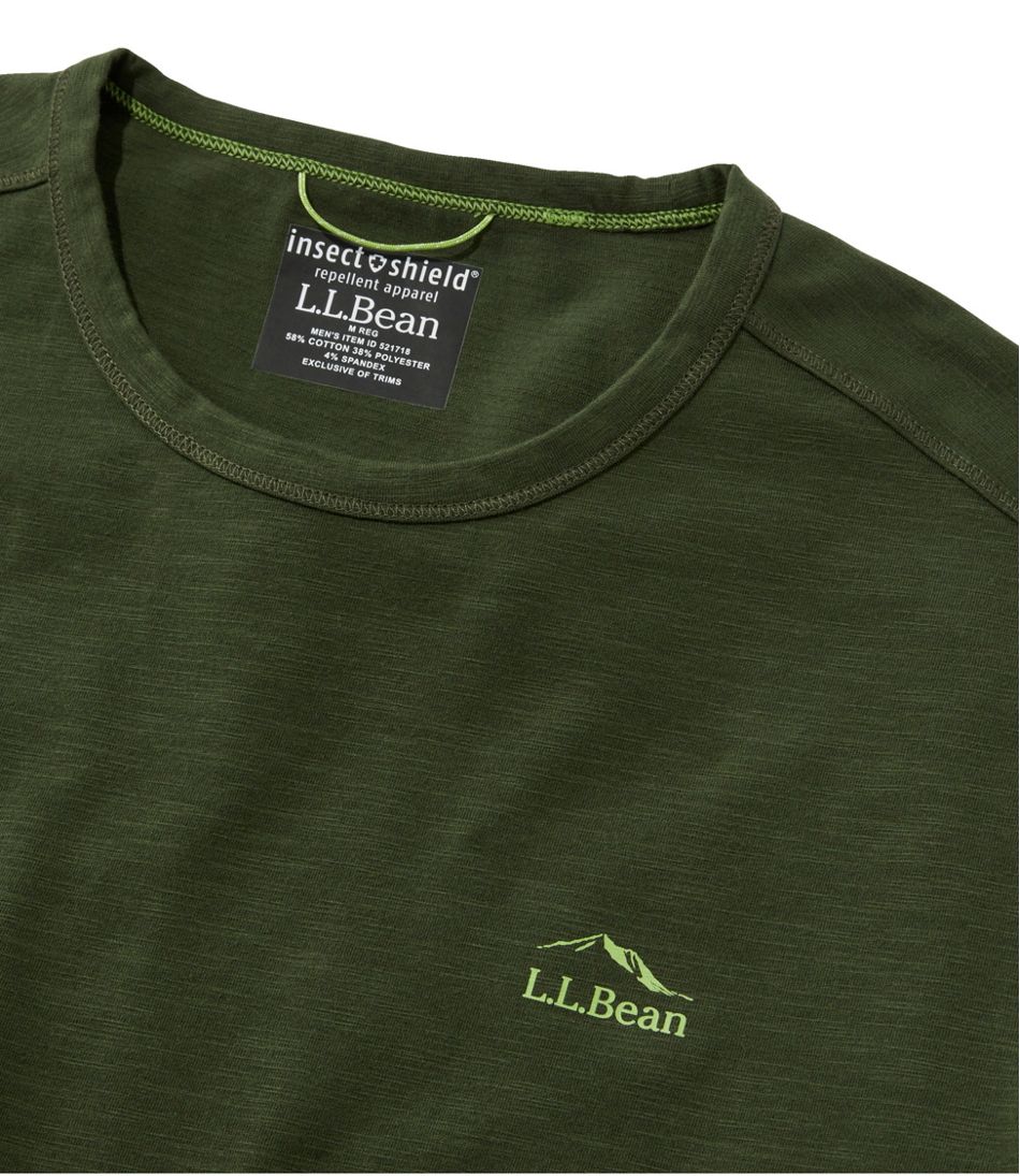 L.L.Bean Men's Insect Shield Field Tee, Short-Sleeve CLOTHING|OUTDOOR EQUIPMENT