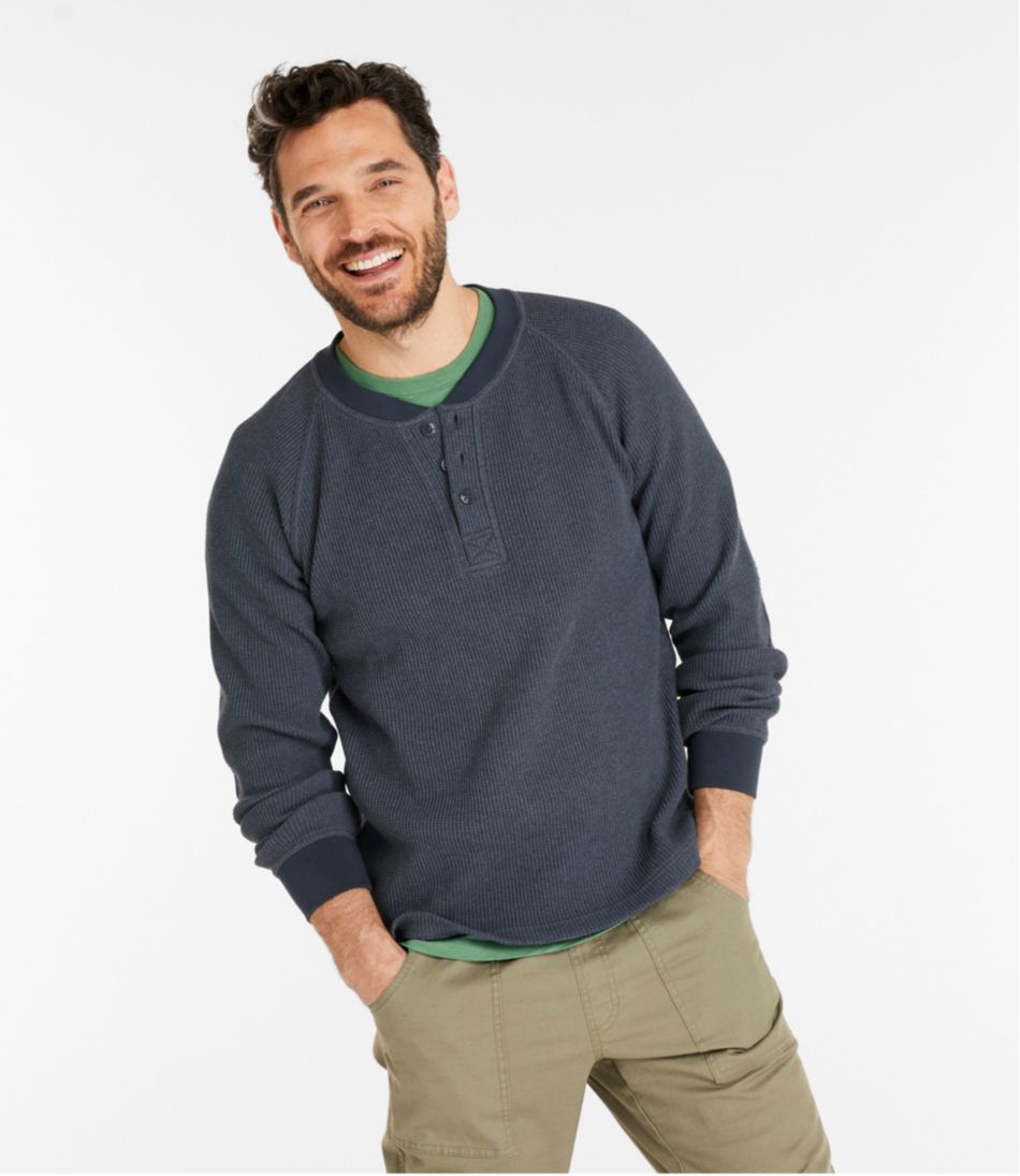 L.L.Bean Men's Signature Waffle Henley CLOTHING|SALE