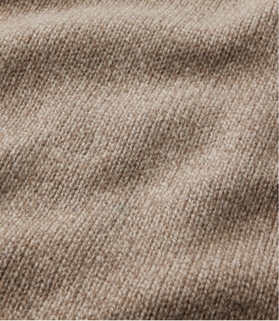 L.L.Bean Men's Classic Ragg Wool Sweater, Henley CLOTHING