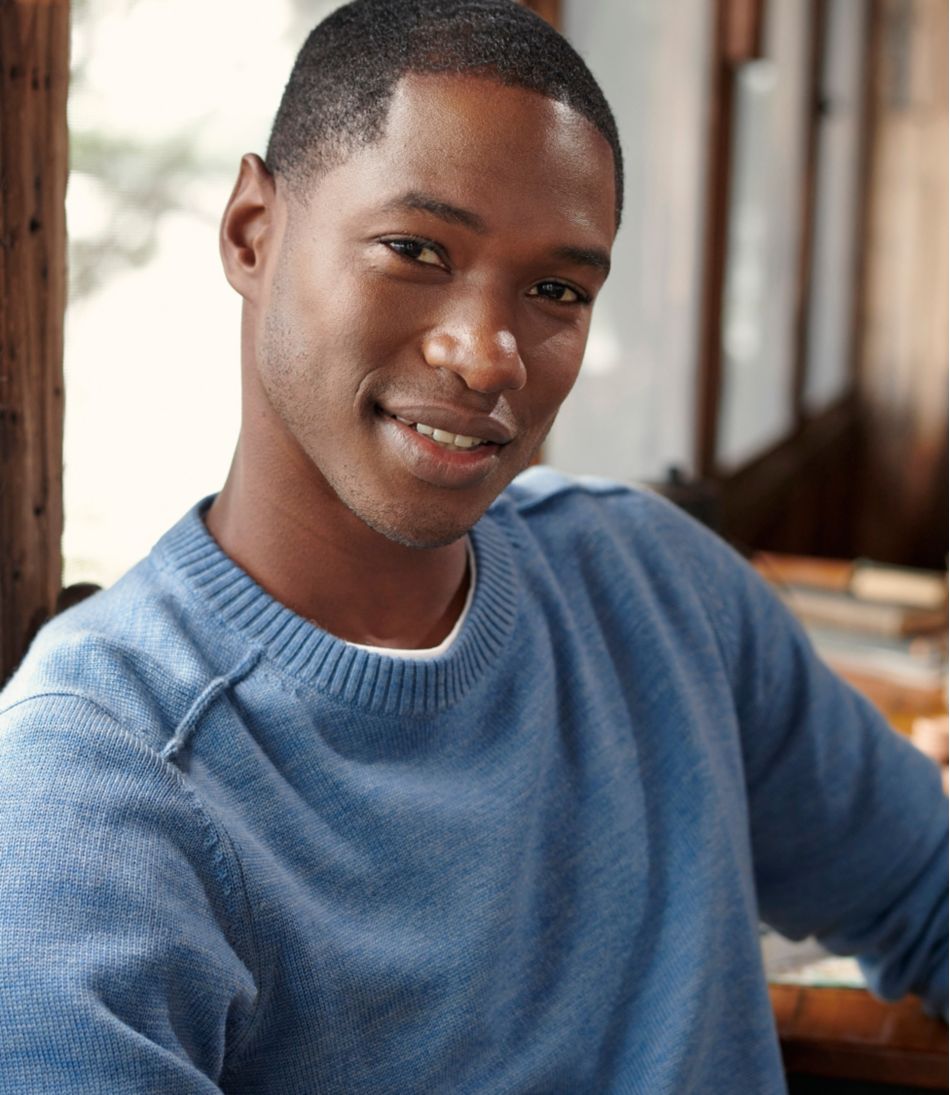 L.L.Bean Men's Essential Merino Sweater, Crewneck CLOTHING|SALE