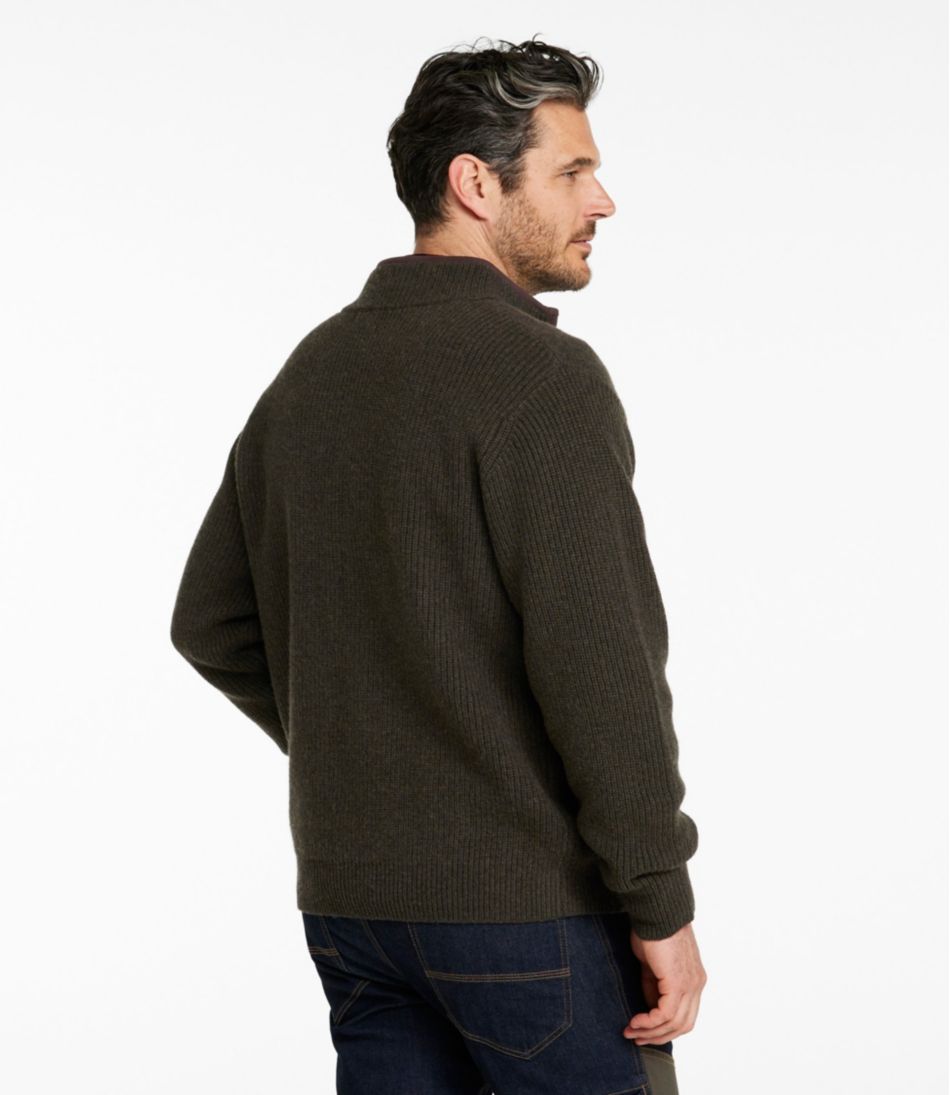 L.L.Bean Men's Waterfowl Sweater, Full Zip CLOTHING|OUTDOOR EQUIPMENT