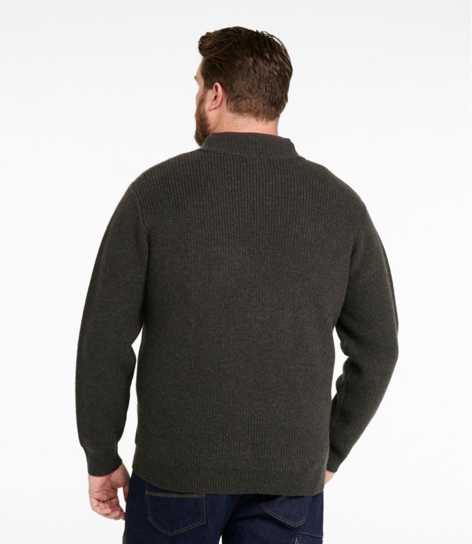 L.L.Bean Men's Waterfowl Sweater, Full Zip CLOTHING|OUTDOOR EQUIPMENT