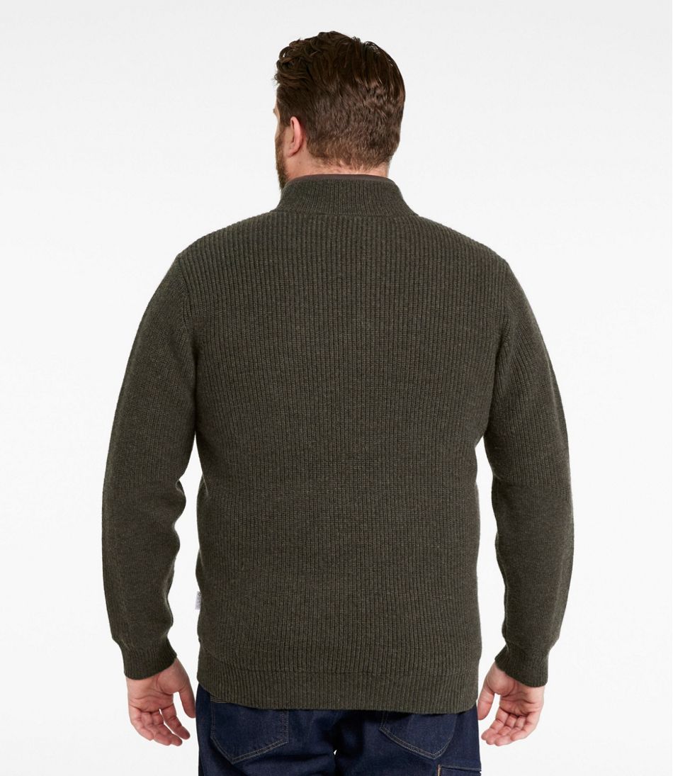L.L.Bean Men's Waterfowl Sweater with WINDSTOPPER by GORE-TEX LABS CLOTHING|OUTDOOR EQUIPMENT