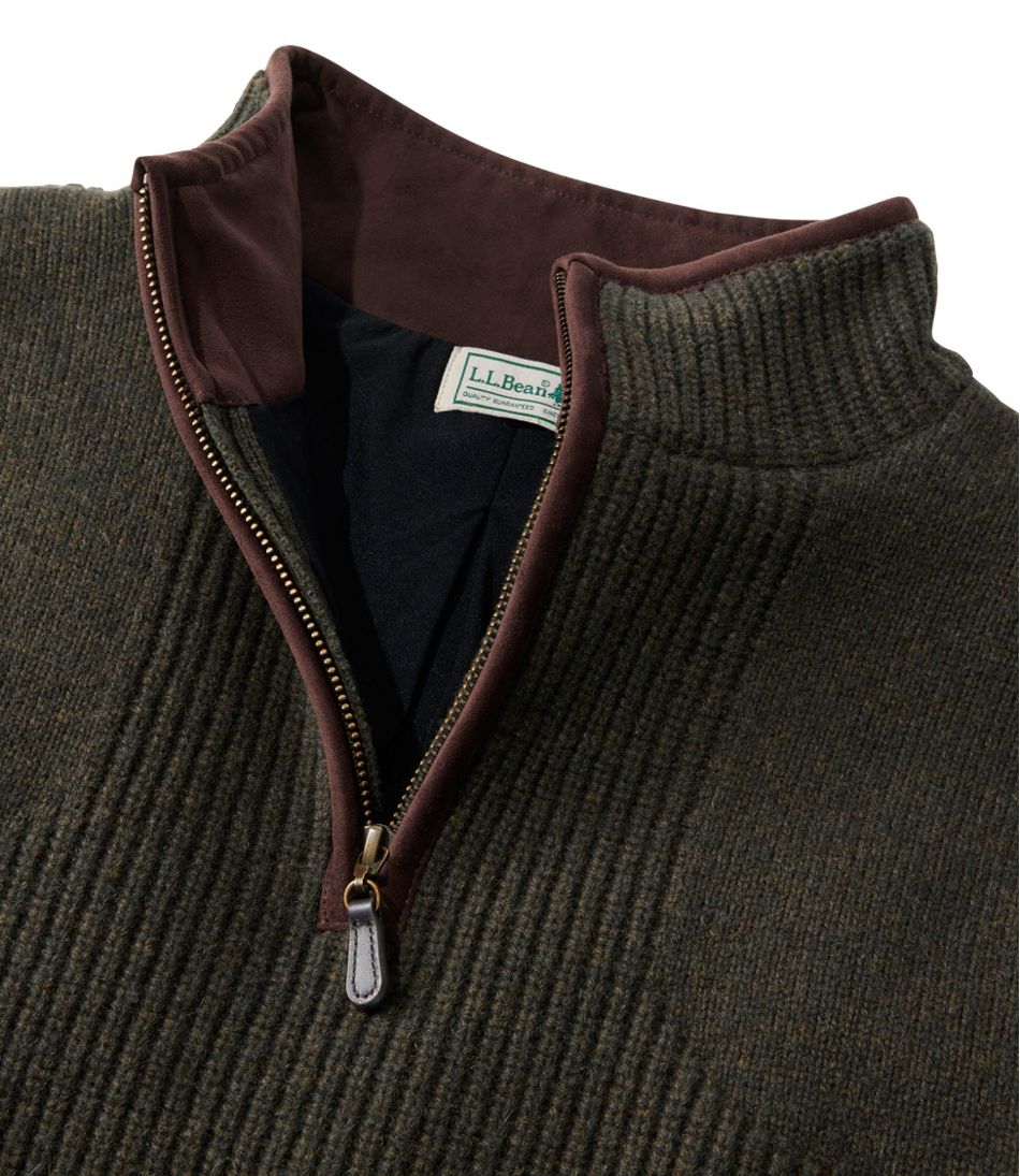 L.L.Bean Men's Waterfowl Sweater with WINDSTOPPER by GORE-TEX LABS CLOTHING|OUTDOOR EQUIPMENT