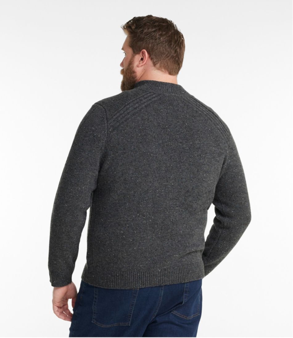 L.L.Bean Men's Rangeley Merino Sweater, Quarter-Zip CLOTHING|SALE