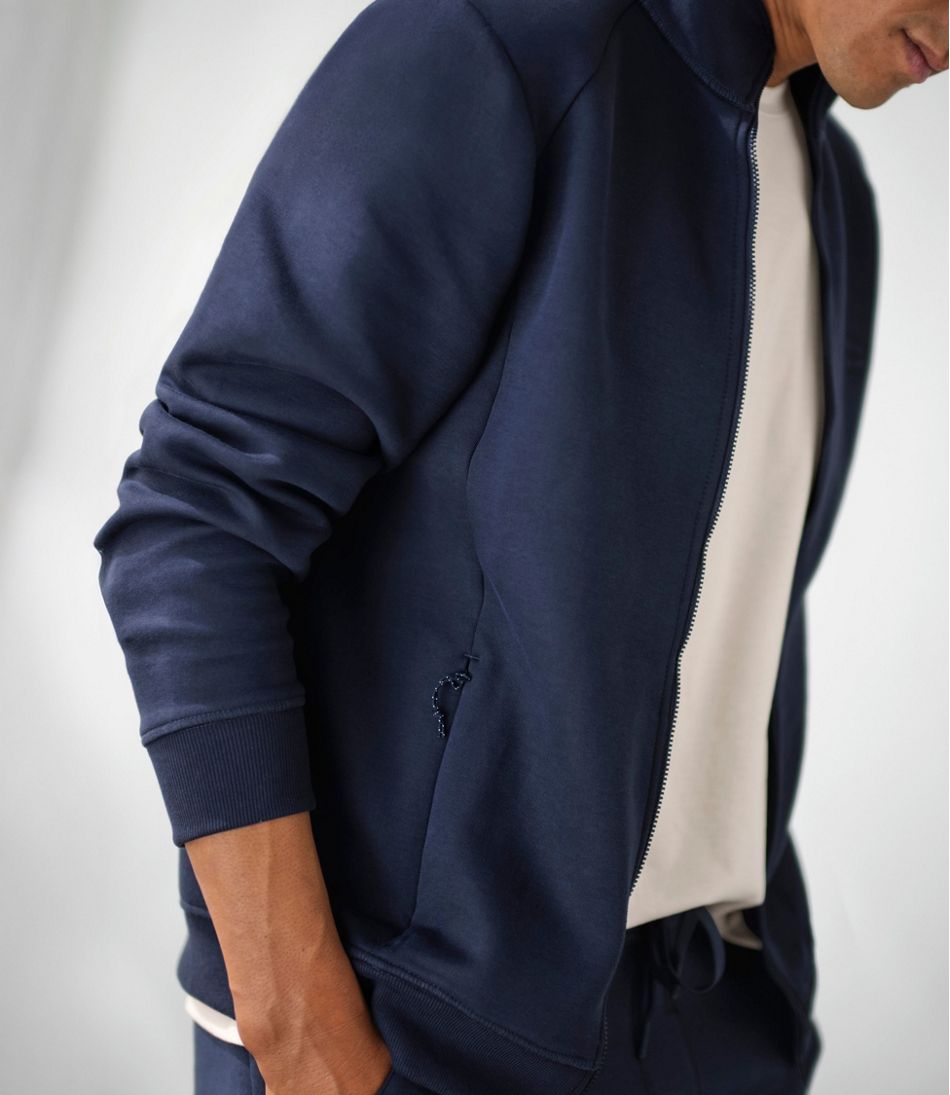 L.L.Bean Men's Multisport Lifestyle Sweatshirt, Full-Zip CLOTHING