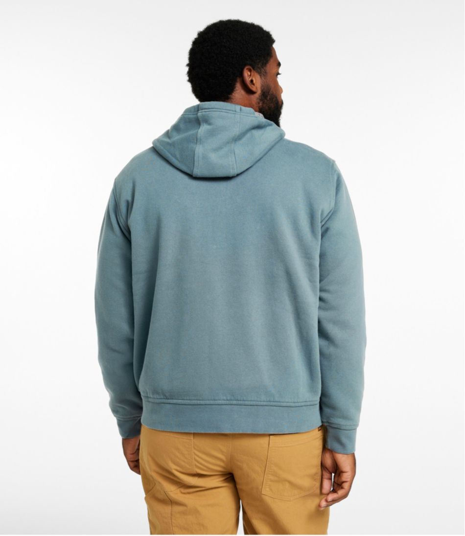 L.L.Bean Men's Katahdin Iron Works® Hooded Sweatshirt, Fleece-Lined CLOTHING