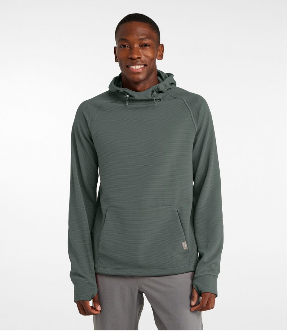 L.L.Bean Men's VentureStretch Ottoman-Rib Hoodie CLOTHING|SALE